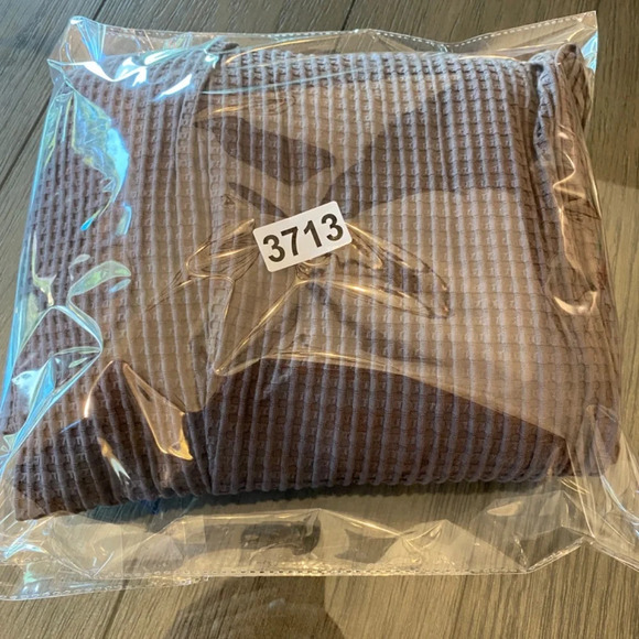 New! Eileen Fisher stand collar textured long  Jacket dye Brown nwt 33713 - Picture 9 of 10